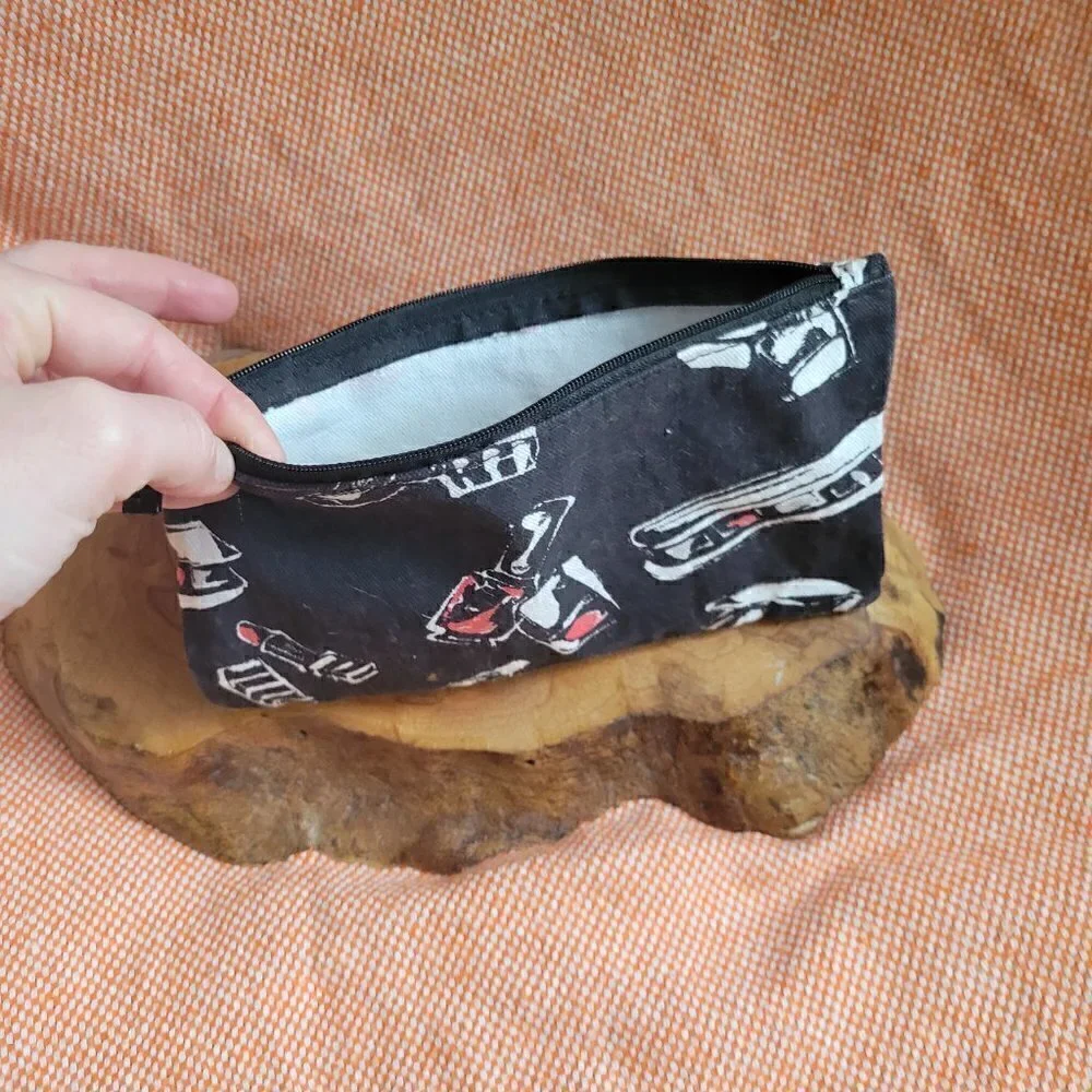 Sephora Travel Zip Up Small Makeup Bag